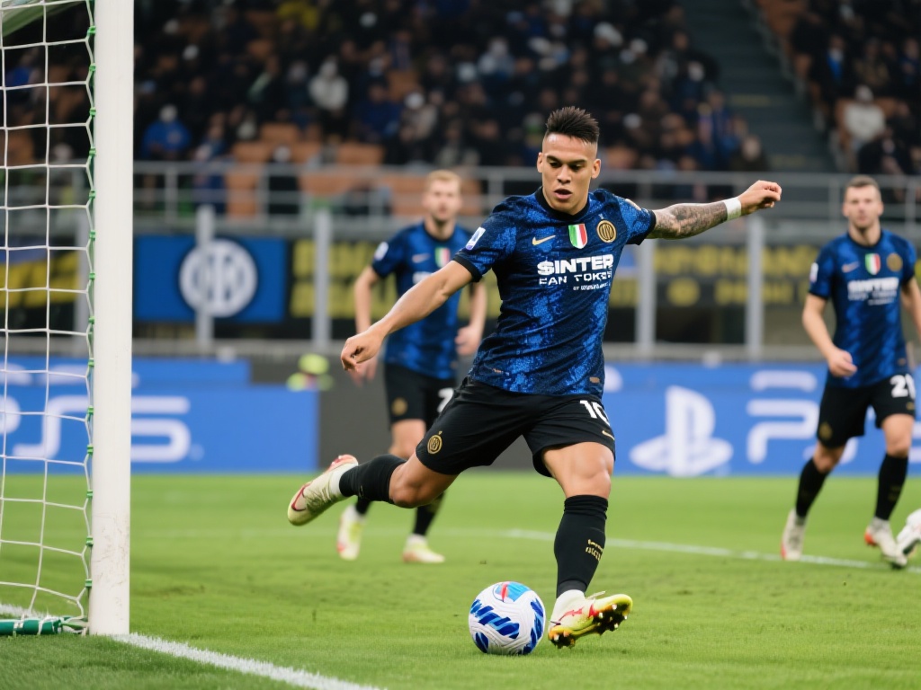 国际米兰本赛季的攻击核心之一就是劳塔罗·